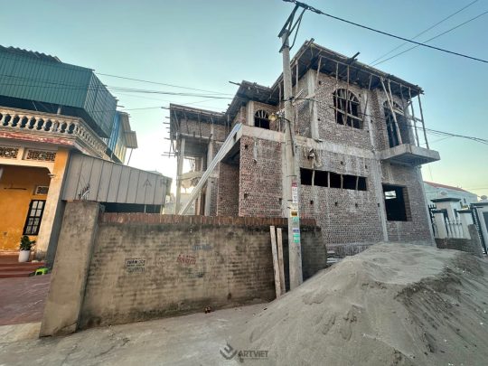 Thi công dự án nhà ở hiện đại - Anh Trình - Hưng Yên 2