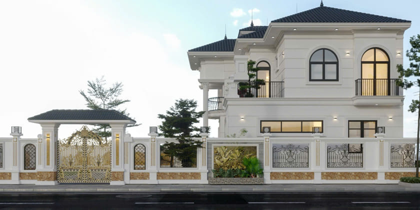 Thi công dự án nhà ở hiện đại - Anh Trình - Hưng Yên