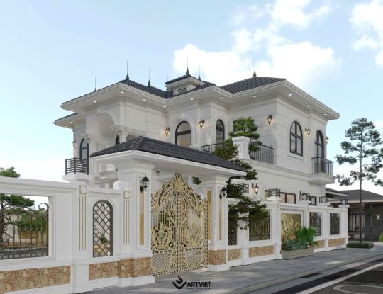 Kiến trúc biệt thự Hưng Yên 4