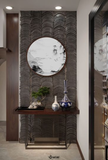 Thiết kế nội thất cửa hàng gốm sứ Hoà Lan - Bát Tràng (5)