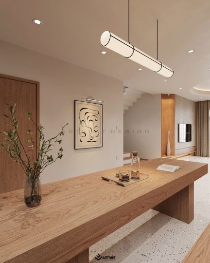 Thiết kế nội thất nhà ở Sóc Sơn - bếp 2