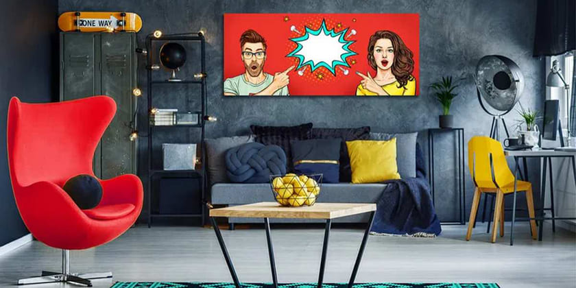 Phong cách thiết kế Pop Art