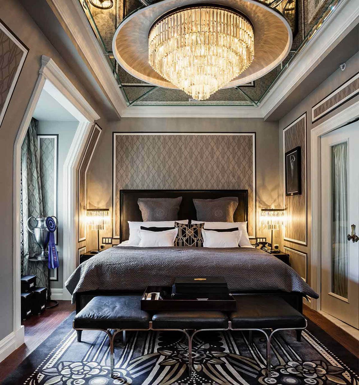 Phòng ngủ phong cách thiết kế Art Deco