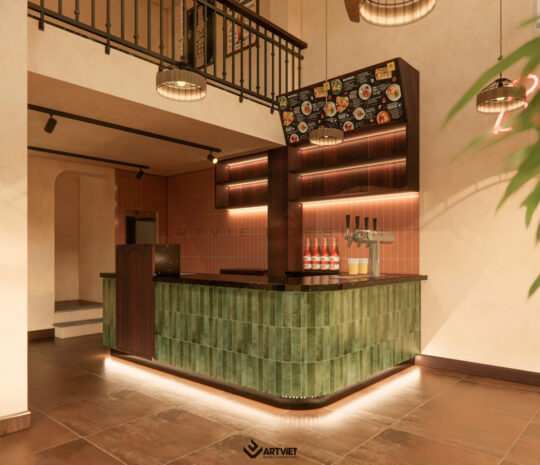 Công trình thương mại – Beer 10 Phố cổ - 2