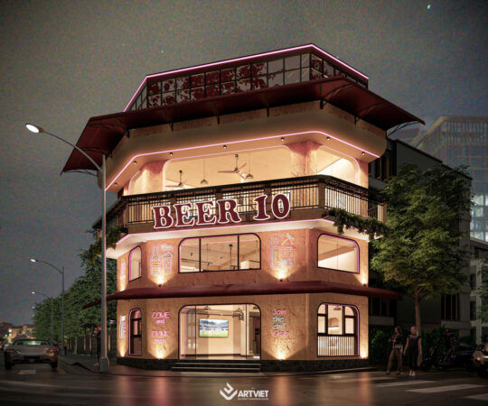 Công trình thương mại – Beer 10 Phố cổ - 4