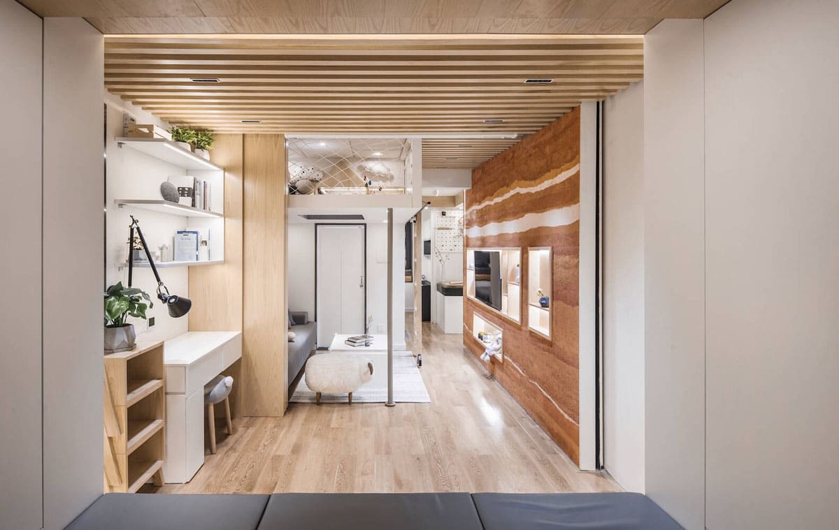 Mở rộng không gian bằng ánh sáng