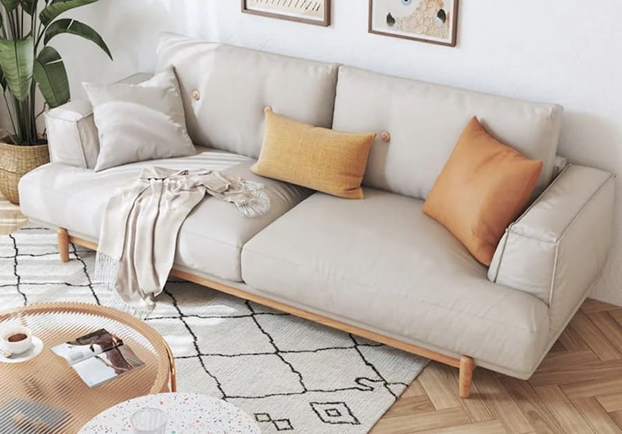 Sofa bọc vải cotton