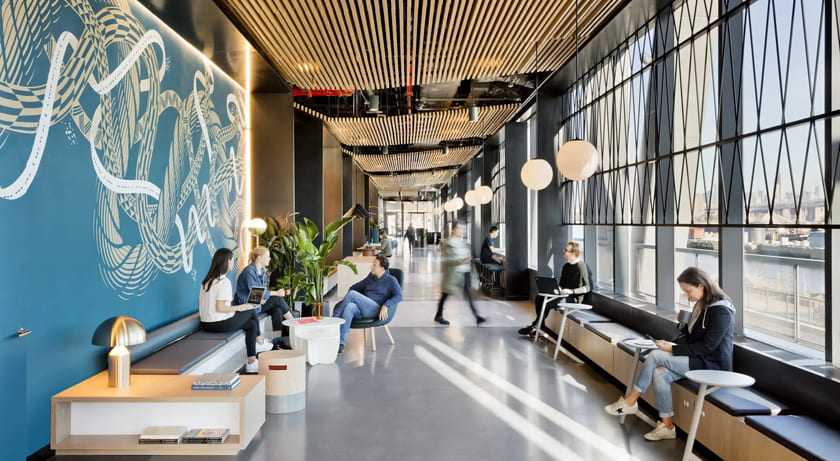 Ánh sáng tự nhiên trong thiết kế không gian làm việc