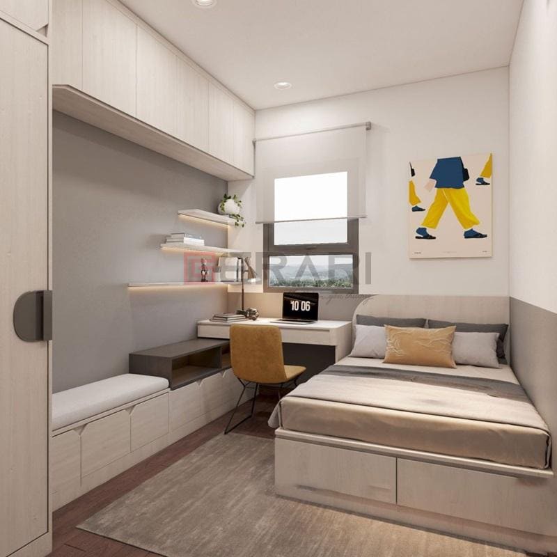 Nội thất đa chức năng cho phòng ngủ nhỏ