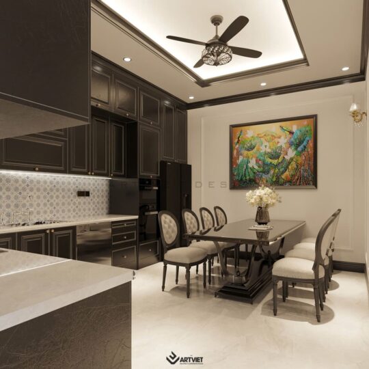 Nội thất biệt thự Bát Tràng - Bếp - 2