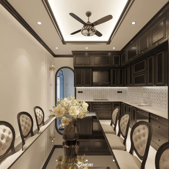 Nội thất biệt thự Bát Tràng - Bếp - 3