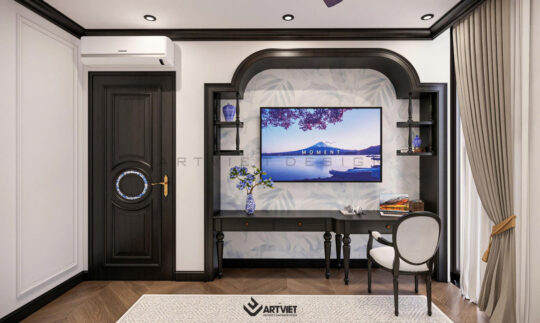 Nội thất biệt thự Bát Tràng - Phòng ngủ con trai lớn - 2