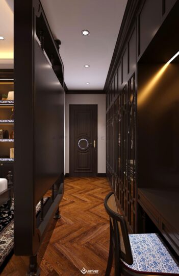 Nội thất biệt thự Bát Tràng - Phòng ngủ master - 4