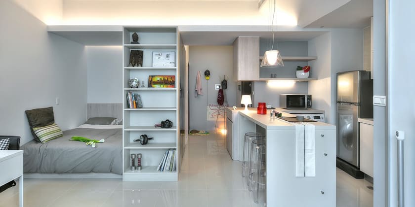 Thiết kế nội thất cho người độc thân