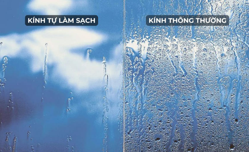 Kính tự làm sạch