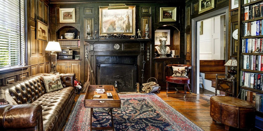 Phong cách nội thất Dark Academia