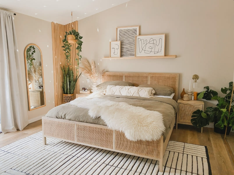 Phòng ngủ phong cách nội thất Desert Modernism