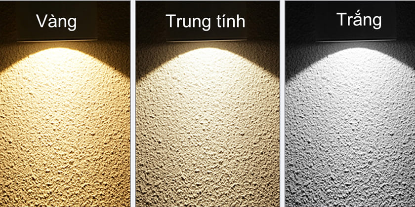Ánh sáng vàng hay trắng tốt hơn