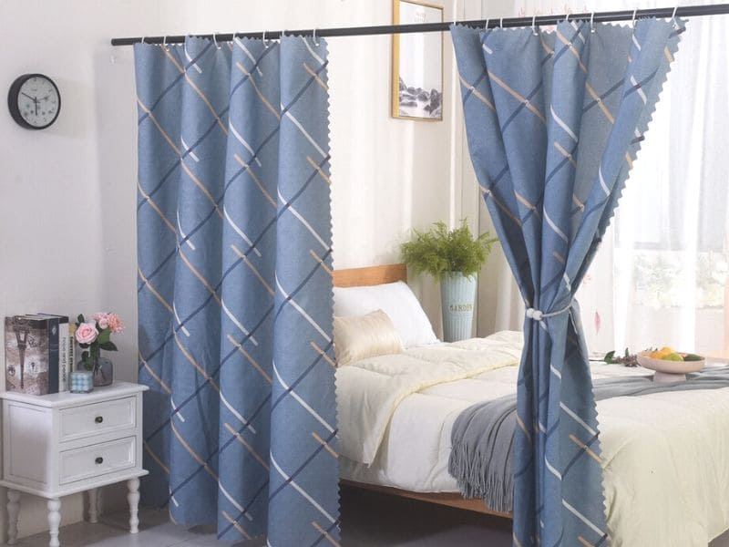 Rèm vải ngăn phòng