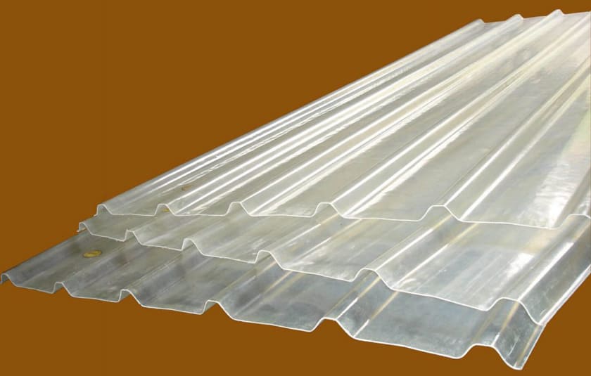 Giếng trời tấm lợp polycarbonate