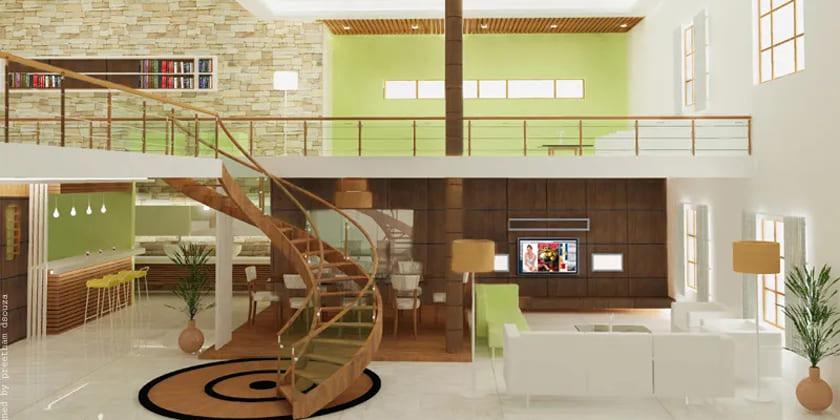 Thiết kế gác lửng